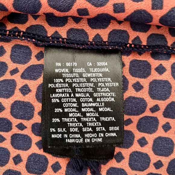 Anthropologie Yellow Bird Hi Low Printed Lightweight Top - Picture 6 of 7